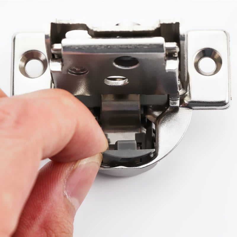 Furniware Cabinet Door Angle Restriction 10 Pieces 86 Degree Angle Restriction Hinge Clip for Soft Close Cabinet Hinges  Hinge Opening Angle Restrictor Clip  Nylon - Image 3